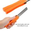 Folding Sharpener FanShaped DoubleSide Knife Blade Kitchen Sharpener Grinder Tool(Black )
