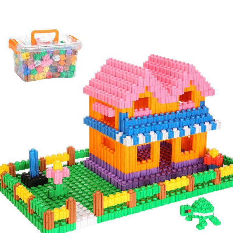 Cross-Border Micro Building Block Toy Set for Students, Small Particle Loose Parts