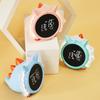 New LED clock Dinosaur electronic clock small alarm clock student gift clock bedside electronic alarm clock luminous alarm clock