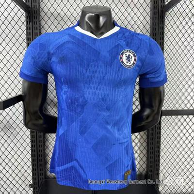Chelsea Premier League A-Level Player Edition Jersey with Number Printing