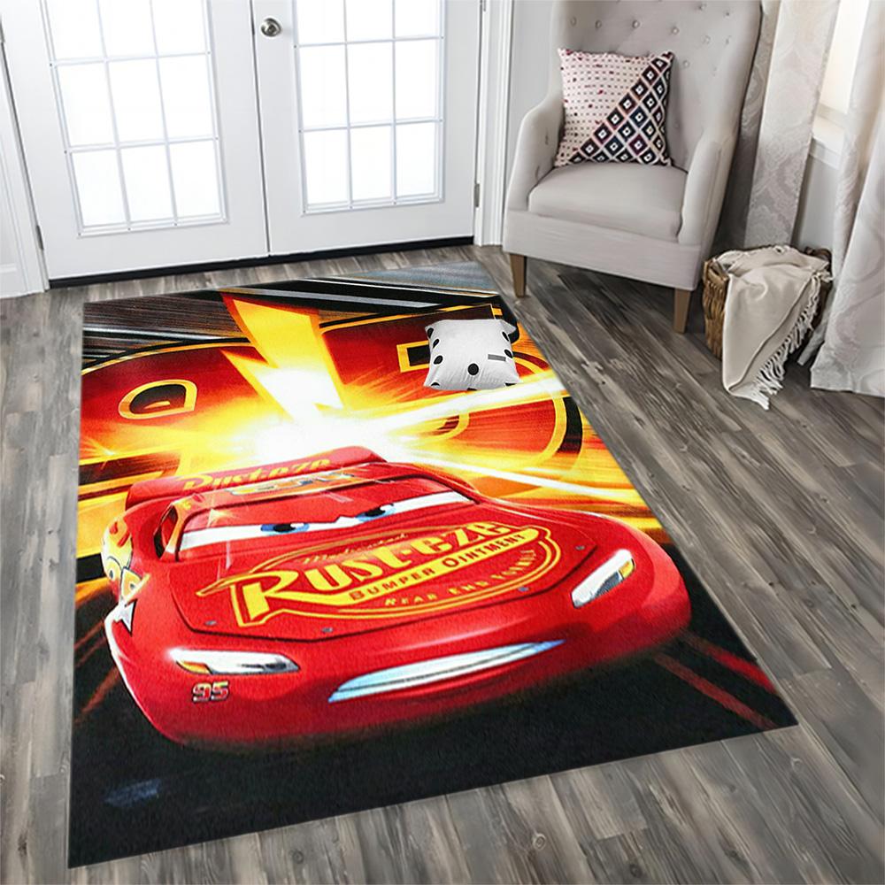 Lightning Mcqueen Racing Legend for Living Room rug, Bedroom, Study Room, Hallway Decoration, Perfect for Home Decoration or Holiday Gifts