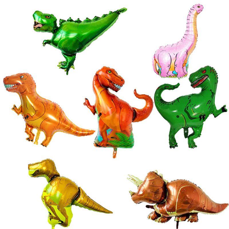 Dinosaur Large Balloons Helium Or Air Birthday Party Trex Raptor Balloons Foil