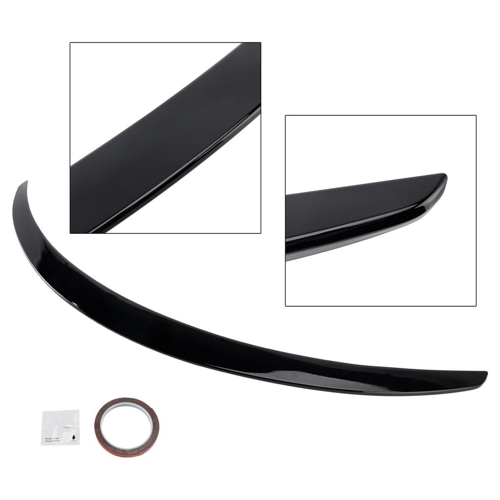 Gloss Black Rear Spoiler For Mercedes-Benz C-Class W205 C205 Coupe 2014-2021