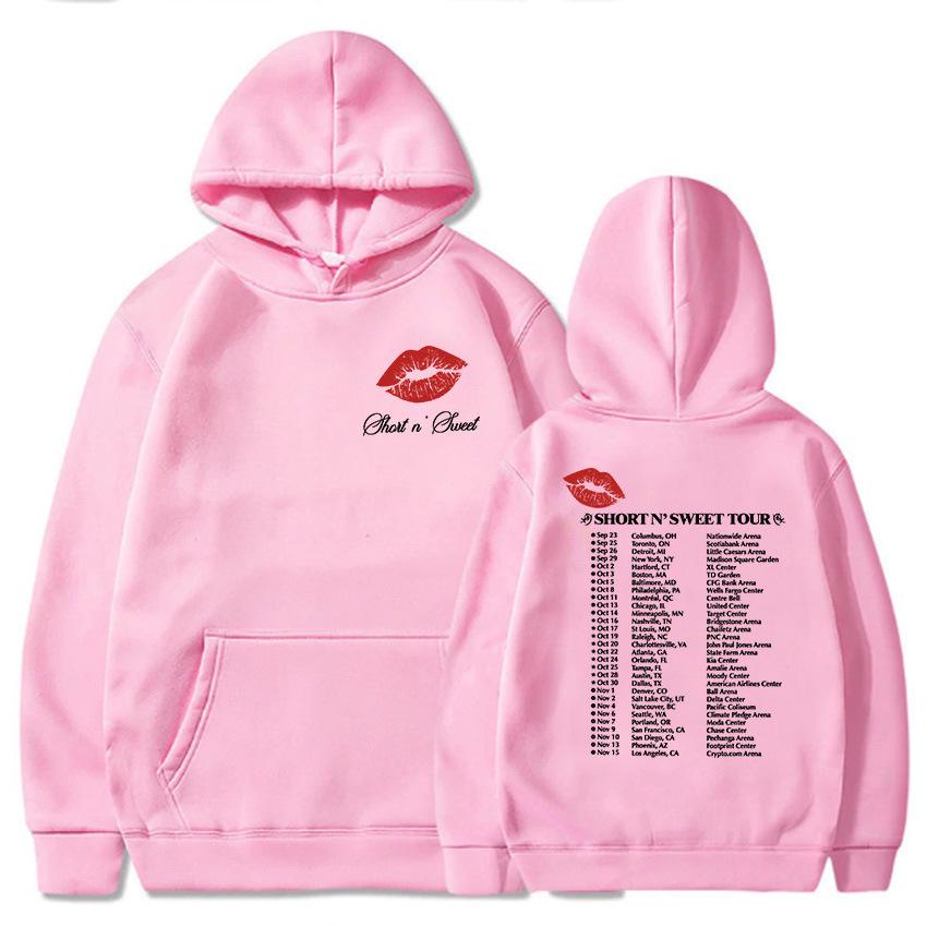 Sabrina Carpenter Short N' Sweet Tour 2025 Graphic Hoodie