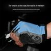 Unisex Anti-slip Half-Finger Sports Gloves for Fitness, Cycling, Mountaineering, and Pull-ups