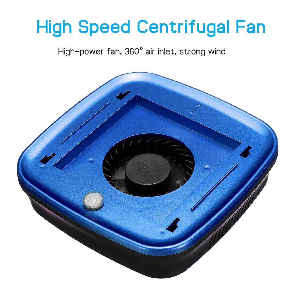 Car Air Purifier 5V Negative Ions Air Cleaner Freshener Auto Mist Maker Pm 2.5 Eliminator Car Charger for Car Home