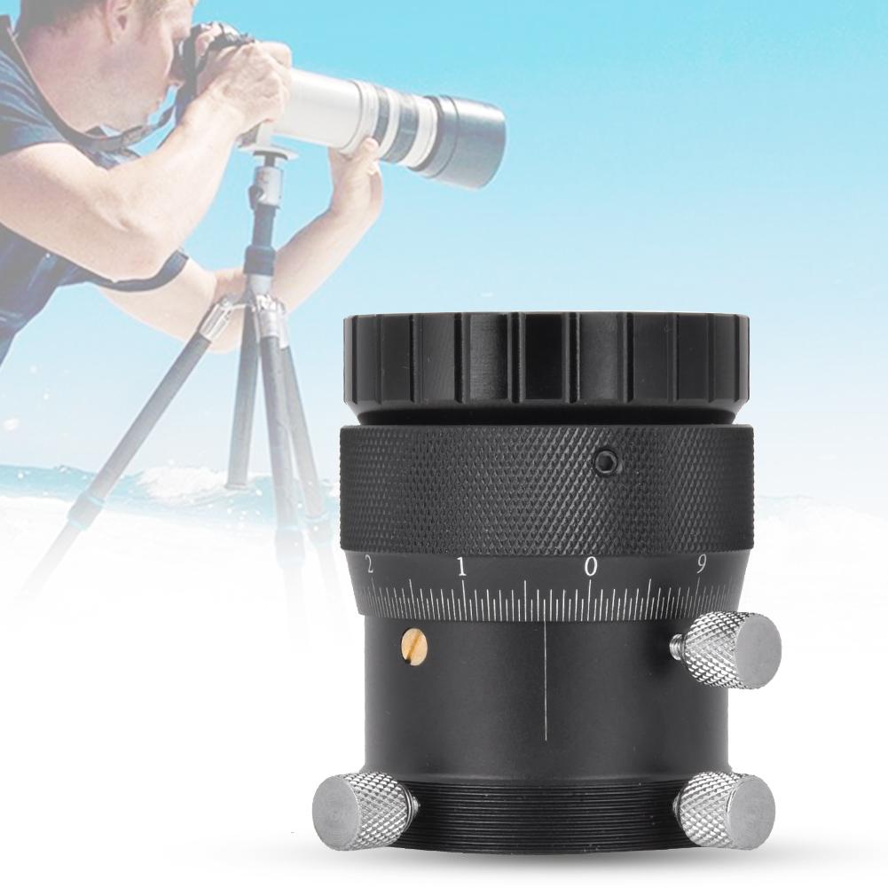 Aluminium Alloy 1.25inches Inner T Interface Double Helical Focuser High Precision 10mm Focusing Stroke for