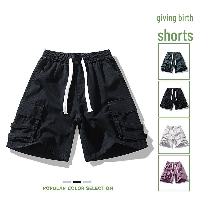

Chao Nan Da Men s American Style Casual Cargo Shorts - Loose Fit Outdoor Sports Pants M