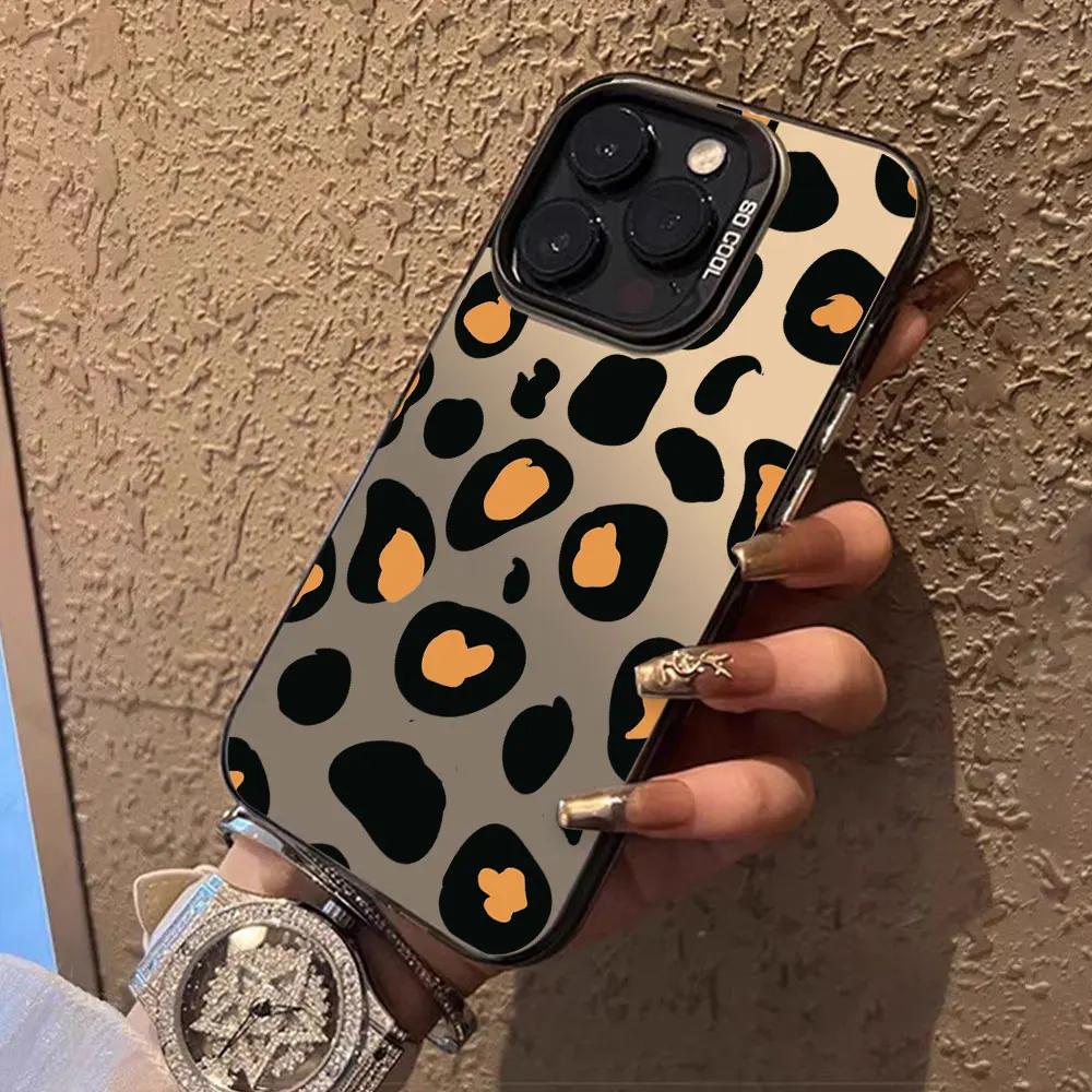 Shockproof Case For Realme Note 50 12 12X Lite Pro Plus 11X 8 7i 50i Prime Narzo N53 N55 N63 70X 60X 30A 20 Cover Leopard Fundas