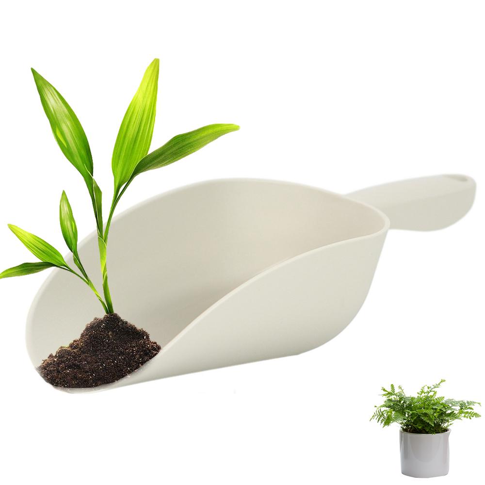 Soil Scoops Large Capacity Garden Shovel With Ergonomic Handle Gardening Hand Tools For Beach Play Pot Planting Soil Digging