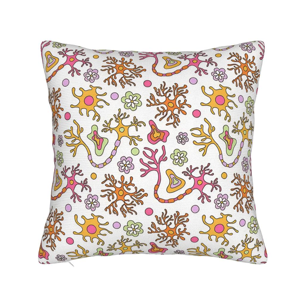 Funky Placenta Pillowcase Polyester Cushion Cover Iui Fertility Treatment Pattern Throw Pillow Case Cover Seater Square 45X45Cm
