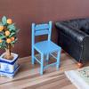 Handcrafts Wood Doll House Dining Chair Model Figure for 1/12 Scale Doll House Kitchen Scene Display Setting Furniture