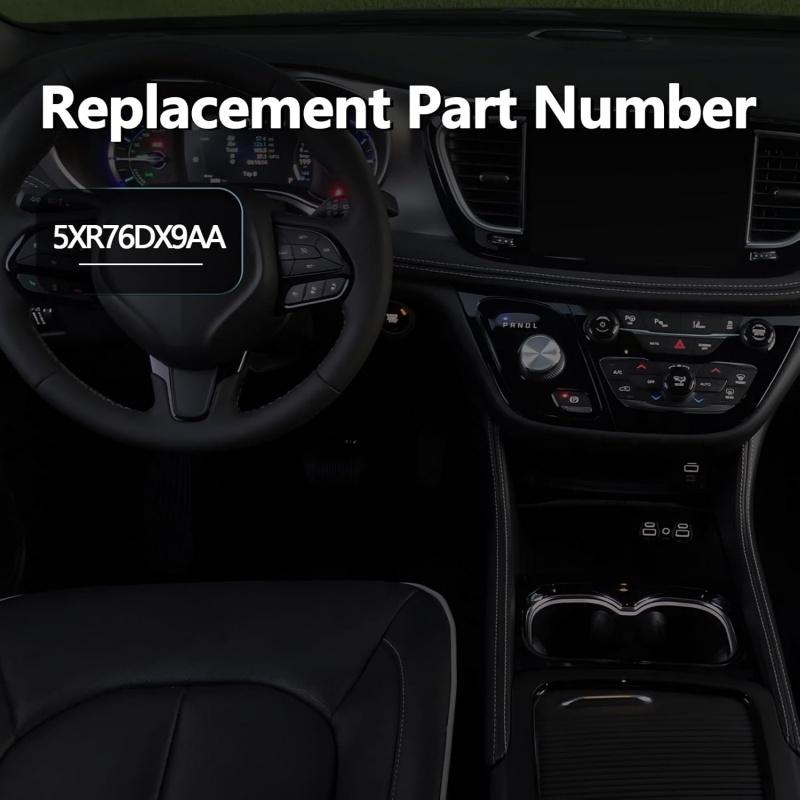 2 Stück Sonnenschutzhaken für Chrysler Pacifica Voyager 2017- Ersetzt 5XR76DX9AA