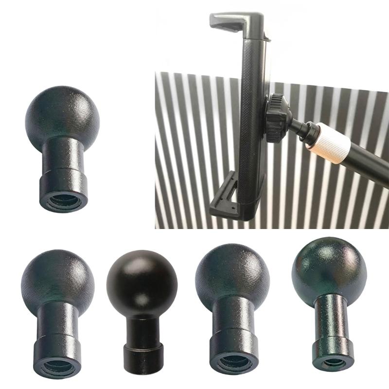 13/17/15/20/25mm Ball Head Adapter Clip Mount for Action Camera 1/4inch Screw Head Nut for Camera Stand Accessories