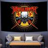 Heavy Metal Rock Roll Musik M-Megadeths DIY Wandteppich für Wohnzimmer Zuhause Wohnheim Dekor Wandkunst Dekor