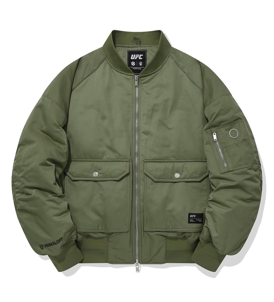 Ufc Sport Ufc Primaloft Oversized Ma-1 Jumper Khaki U1Pju3103Kh