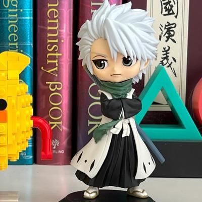 Anime BLEACH Hitsugaya Toushirou Figur Q Version Realm Neuer Kapitel Todeskrieg Tausend Jahre Blut Krieg Modell Spielzeug Puppe Geschenk