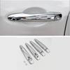 10X ABS Chrome Car Door Handle Cover Trim For NISSAN KICKS 2017-