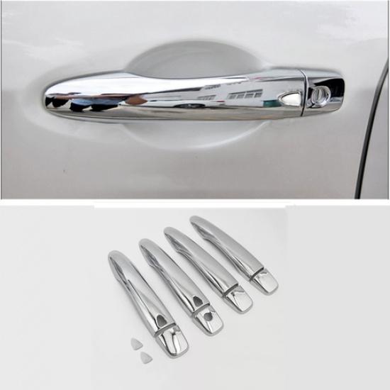 10X ABS Chrome Car Door Handle Cover Trim For NISSAN KICKS 2017-