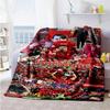 Liverpool Customize Your Name Blanket Gift Customizable Blanket Soft Warm Cozy Throw For Sofa Picnics Livingroom Chair Ideal for All Seasons