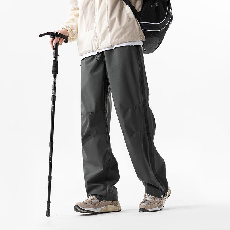 Functional shock pants men's spring and autumn outdoor windproof waterproof fashion straight high street casual long pants