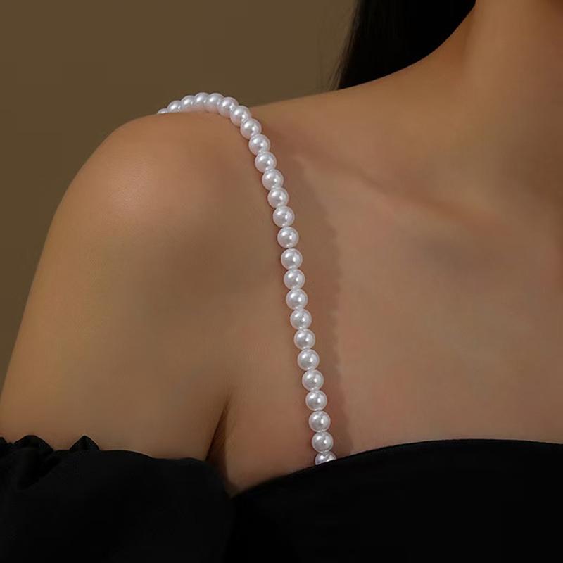 Shoulder Straps  Underwear Straps Metal Bra Straps Non-Slip Sexy Invisible Cool Women Bra Strap For Decor