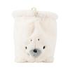 LIV HEART Marshmallow Animal Aquamie Seal Drawstring Bag 16cm Sea Creature Small Item (approx. Long) 18303-12