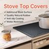 Stove Silicone Mat Sink Mat Electric Stove Top Cover Personal Tablecloth Electric Stove Insulation Mat Drying Mat for Kitchen