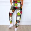 Women's Fashion Sport Printed Drawstring Pocket Casual Sweatpants Pants