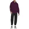 Nike Collection Solid Color Loose Casual Hoodie Women Hoodies Burgundy FB8784-610