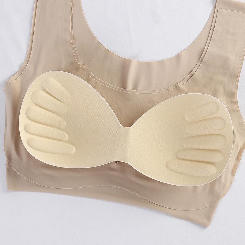 Shangpin Seamless Wire-Free Push-Up Plus Size Yoga Sports Bra