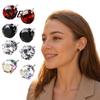 Formal Stud Earrings 1 Pair Earrings, Four-Claw Cubic Zirconia Sparkling Ear Studs, Lightweight Women for Versatile Daily Wear Jewelry Gift