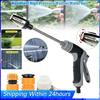 Garden Hose Pressure Power Washer W/ 360° Rotating Waterblitz High Pressure Turbowasher Pressure Washer Gun for Car Cleaning