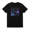 Glitch Art T-Shirt Cyberpunk Vaporwave Graphic Tee Black Cotton Men Women New