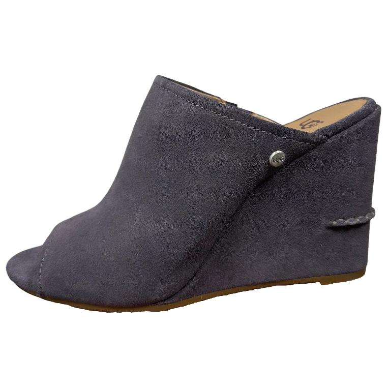 UGG Яркие Универсальные Босоножки-Слипоны на Высоком Каблуке Женские сандалии Фиолетовый 1019894-EXC 39 5400₽