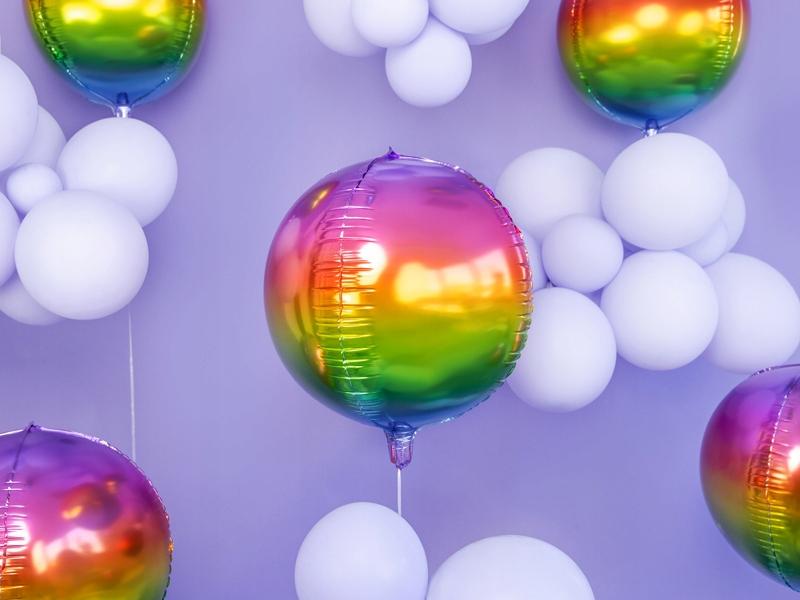 Balony Pastelowe Fioletowe Urodziny 12Cm 100Szt.