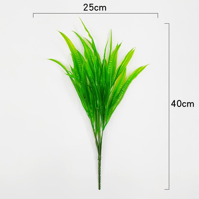 Künstliche Efeutute Grünpflanzen: Einzelstiel-Blumenarrangement für Wohnzimmer-Wanddeko