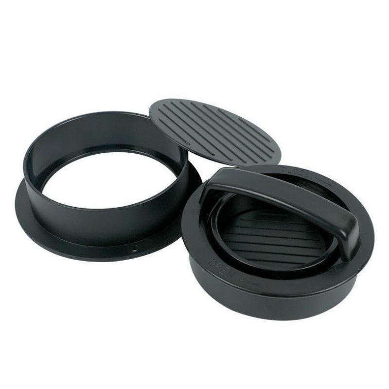 Runde Hamburger-Pressform, Kunststoff-Hamburger-Maker für Fleisch, Rindfleisch, Grill, Burger, Patty, Pressform, Küchenwerkzeug