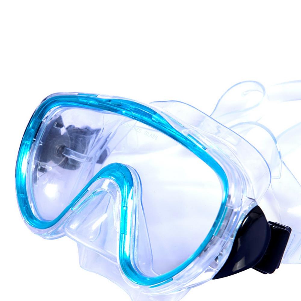 

маска для дайвинга, взрослая оверсайз оправа, маска для снорклинга Adult pvc material озеро синий