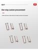 304 Stainless Steel Small OD Through Hole Rivet Stud