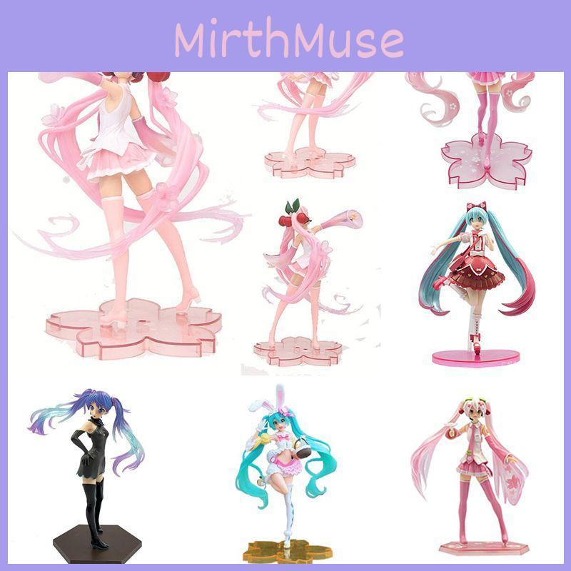 Hatsune Miku Cartoon Virtual Singer Manga Statue Figurines Stunning Collectible Model Toy