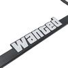 Ein Paar JDM Racing Style Kennzeichenhalter mit 5-Sterne-Design für amerikanische kanadische Autos SUVs LKWs Kennzeichenhalter Abdeckungen Rahmen 6