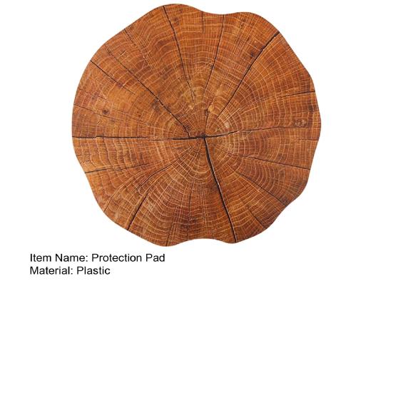 Podkładka na stół Tekstura drewna Antypoślizgowa Odporna na ciepło Jednolity kolor Nie blaknąca Dekoracyjna plastikowa podkładka termoizolacyjna Podkładka Podkładka pod kubek Dekoracja kuchnia
