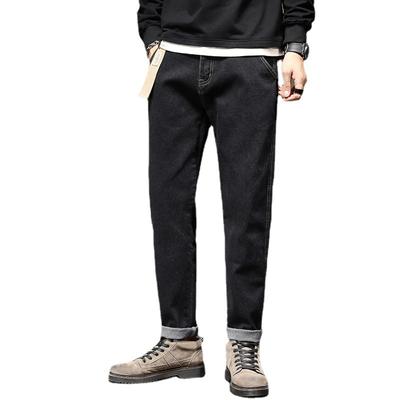 Jeans Pant Men's Autumn Straight Loose Casual Pants Men's Spring and Autumn Denim Pants