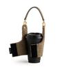 Furry Cup Sleeve Holder, Reusable Detachable Coffee Cup Cozy With Handle & Magic Strap For 30/40oz Tumblers