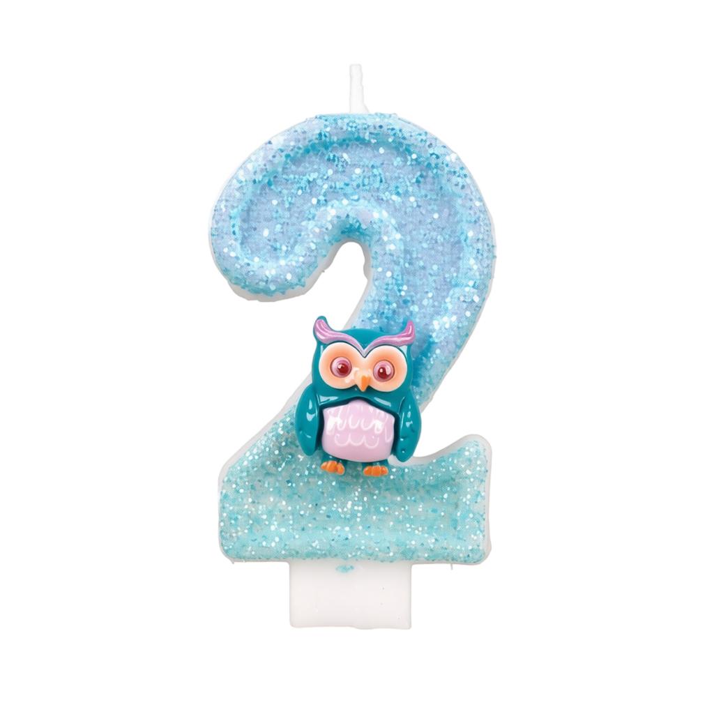 Number Birthday Candles 0-9, Decorations for Birthday Party and Celebrations