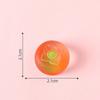 Ice-clear Mooncakes and Fruit Cream Glue Fridge MagnetsDecorative Accessories Materials Slightly Miniaturized Ornaments