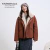 Mark Fairwhale Women's 90% Goose Down Short Parka Jacket