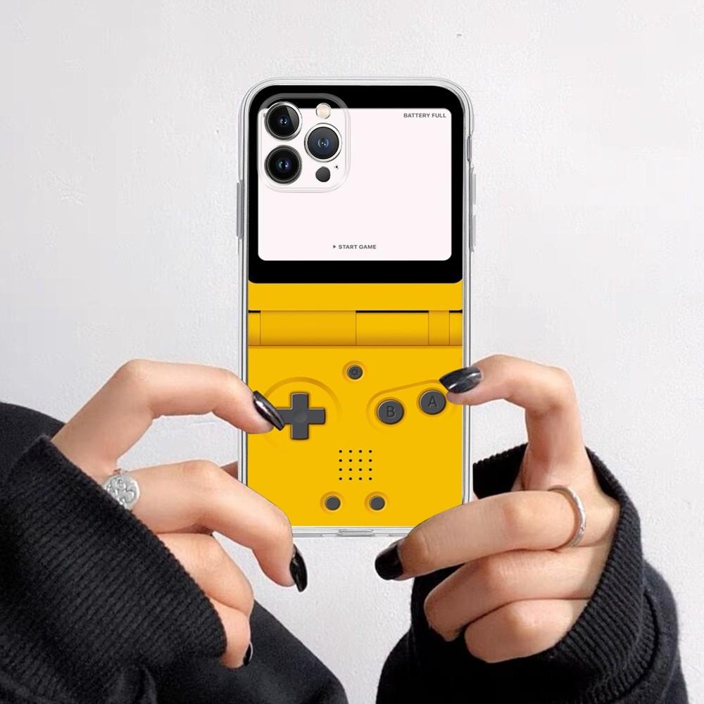 GAME-BOYES Phone Case for iPhone 16 15 8 7 6 6S Plus X SE XR XS 14 11 12 13 Mini Pro Max Mobile Case