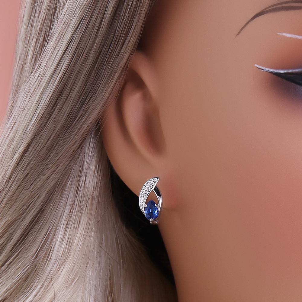 Gorgeous Natural Pear Kyanite Ring Earrings Necklace Set 925 Sterling Silver Real Gemstone Fine Jewelry for Women's Banquet Gift